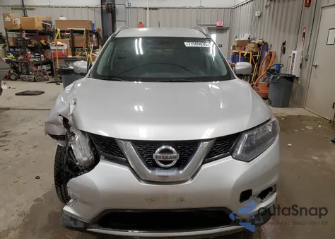 2015 Nissan Rogue S из США, поврежденный, VIN 5N1AT2MV3FC922326